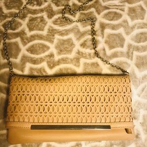 Aldo Clutch with Gold Chain Strap